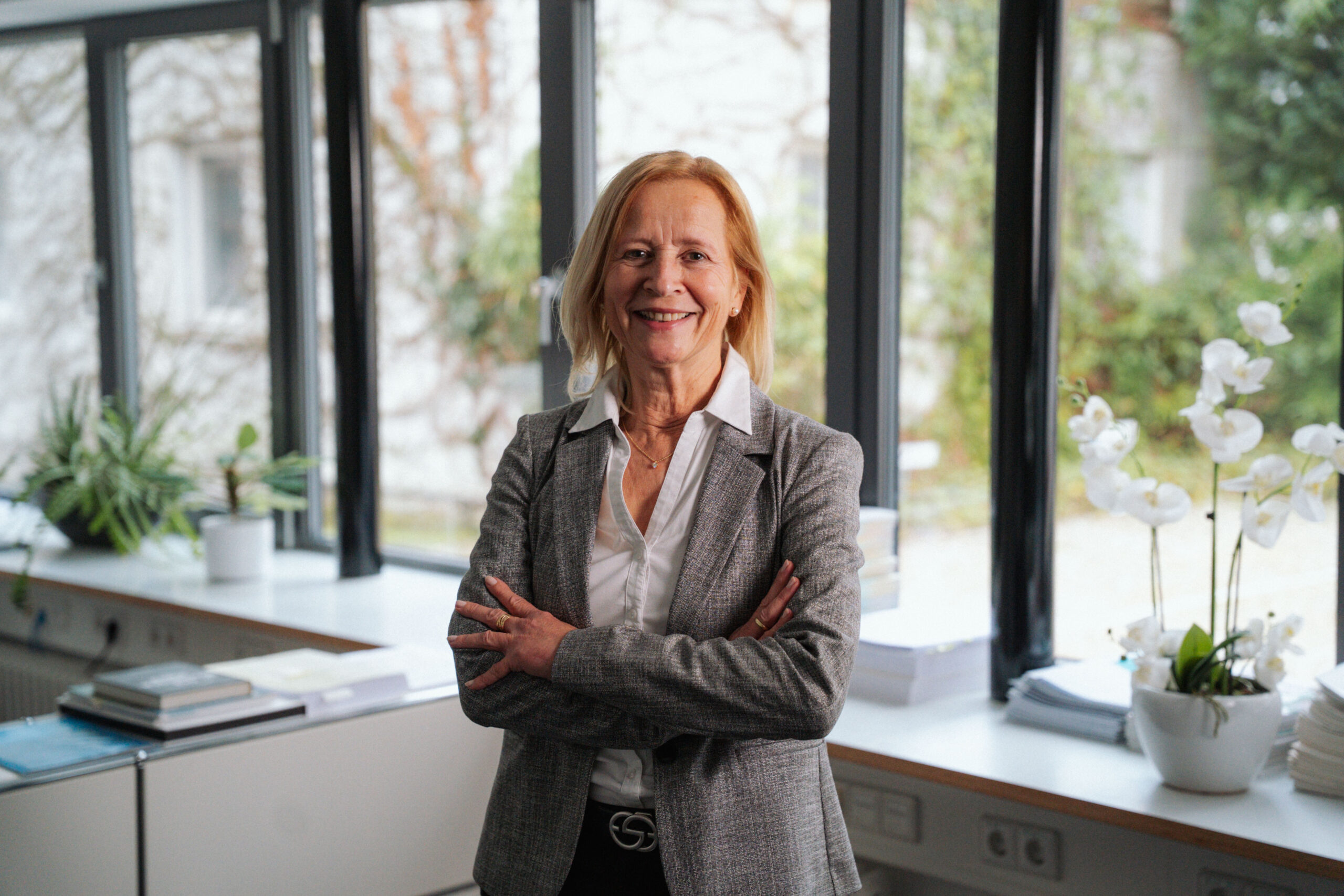 Renate Geri 
Steuerberaterin 
„Steuern dürfen kompliziert sein. Sie bleibt entspannt.“